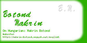 botond makrin business card